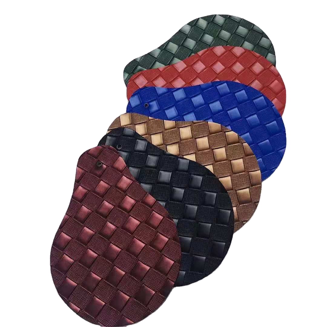 New Arrival PVC Synthetic Leather Embossed Car PVC Faux Leather Fabric for Car Mat Cover for Car Upholstery