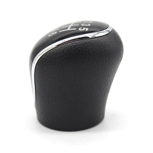 Pommeau de levier de vitesse 6 vitesses en cuir noir pour Hyundai Ix35 Kia Transmission manuelle - Product Image 5