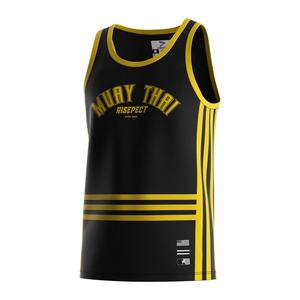 Conjunto de Uniforme de Muay Thai Personalizado y Transpirable para Gimnasio, Chaleco y Pantalones Cortos de Boxeo, Veste Deportiva Personalizada - Product Image 1