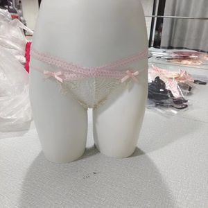 Strings sexy européens et américains pour femmes, avec découpes au niveau des cils, taille basse, sexy et séduisants, pas besoin de s'enlever les vêtements. - Product Image 3