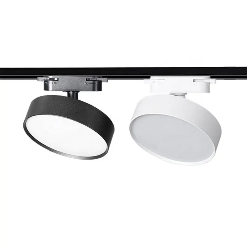 Rail de lampe à LED AC220V 9W 15W 18W 24W Spotlights For Home Shop Clothing Store Lighting