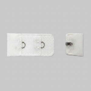 ตะขอเกี่ยวเสื้อชั้นในสแตนเลส UD0211 พร้อมอุปกรณ์สีขาว ปรับแต่งได้ - Product Image 1