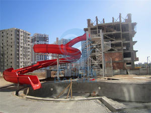 Tobogán de natación para adultos, juego de toboganes de fibra de vidrio, Parque Acuático, equipo de Juegos acuáticos, parque infantil de fibra de vidrio, Parque Acuático interior - Product Image 4