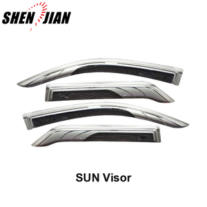 Viseras para Ventanas <span class=keywords><strong>de</strong></span> Coche, Protección Solar y contra la <span class=keywords><strong>Lluvia</strong></span>, Deflector <span class=keywords><strong>de</strong></span> Ventilación, <span class=keywords><strong>Protector</strong></span>, Juego <span class=keywords><strong>de</strong></span> 4 Piezas, Apto para Fortuner - Product Image 3
