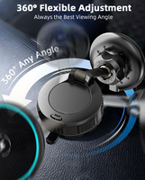 Soporte Magnético para Teléfono de Coche con Carga Inalámbrica de 25W, Soporte para Teléfono de Coche con Carga Rápida y Ventosa de Vacío, Compatible con iPhone