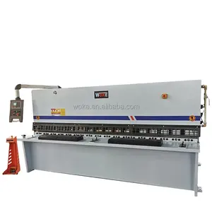 Machines de fabrication industrielles approuvées par CE pour couper le QC12Y-10X3200 de cisaillement de machine de la tôle 10mm