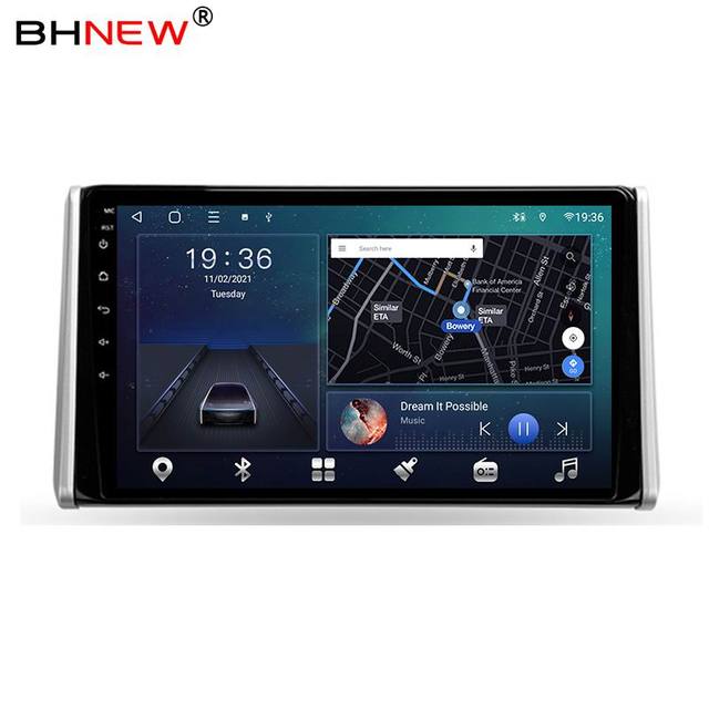 Car Video for Toyota RAV4 2018 2019 2020 Multimedia Player Gps Navigation Car-play Wifi Android Car Radio