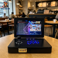 Console d'arcade rétro portable Pandora Box Saga DX2, machine de combat avec écran LCD HD et joystick professionnel