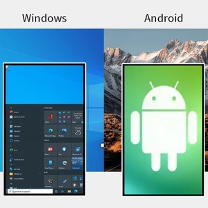 21.5 32 Inch LCD Smart Android Windows Advertising Player With WIFI 4G 1920*1080 Ad <strong>Display</strong> Wall Mounted Touch Screen Commercial - Product Image 2
