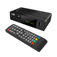 Récepteur TDT de meilleur accordeur numérique intelligent personnalisé OEM boîtier décodeur de récepteur de U-009 Wifi HD DVB T2 H265 1080P