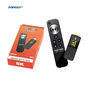 Topleo H96 Max M3 Smart Tv Box Ondersteunt 8K Video Dual Wifi Aanpassen De Ui Achtergrond Afbeelding Android 13 Tv Stick Box