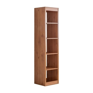 <b>Tall</b> Narrow Living Room Shelf Modern Minimalist Design PB+MDF Material - Product Image 3