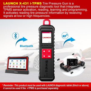 <strong>LAUNCH</strong> <strong>X431</strong> ITPMS Tire Pressure Diagnostic Tools Active/ Relearn/Program Tool - Product Image 6