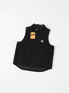 Gilet en toile de travail délavé et vieilli Ca Retro New <span class=keywords><strong>V33</strong></span> à col montant en laine - Product Image 6