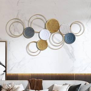 <span class=keywords><strong>Mayco</strong></span>-colgante de hojas de Ginkgo, Tortuga de arce dorado, flor de Metal, arte de pared para decoración del hogar, sala de estar de lujo - Product Image 5