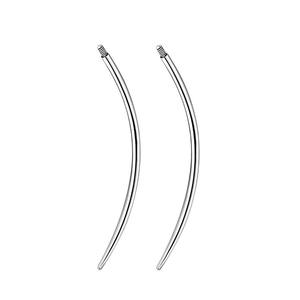 Ensemble d'outils de piercing corporel en acier titane Amelia 0,8/ 0,9/ 1/ 1,2 MM, outils de poussoir pour oreilles et narines, outils de poussoir coniques - Product Image 5