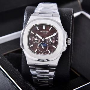 Montre mécanique automatique multifonction classique pour homme, personnalisée OEM, phase de lune, résistante à l'eau 30m, en acier inoxydable - Product Image 4