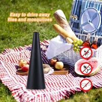 Draagbare oplaadbare muggenverjager insectenverjager tafellamp handzame kinderwagen mini ventilator met flexibele statief tafellamp