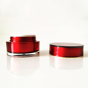 30 Gam Rượu Vang Đỏ Thẳng Vòng Chai Kem Acrylic Jar Cream <span class=keywords><strong>Container</strong></span> Cho Chăm Sóc Cá Nhân Kem <span class=keywords><strong>Lip</strong></span> <span class=keywords><strong>Balm</strong></span> Jar - Product Image 4