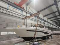 Profisher Cabine fermée Bateau de pêche à rames Bateau en fibre de verre à vendre