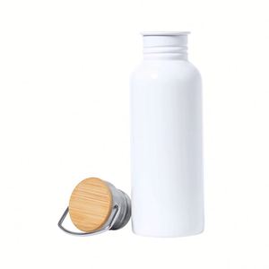Botella de Agua Deportiva de Acero Inoxidable con Logotipo Personalizado, Multi-Capacidad, Sin Aislamiento, con Asa Metálica, Ecológica, Diseño Unisex - Product Image 3