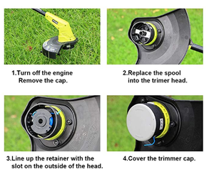 <strong>Ryobi</strong> One PLUS+ AC80RL3 OEM .080 Inch Twisted Line and Spool Replacement for <strong>Ryobi</strong> 18v, 24v, and 40v Cordless <strong>Trimmers</strong> - Product Image 3