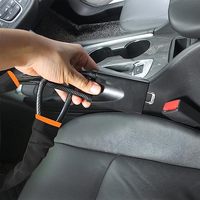Verrou de sécurité antivol pour ceinture de sécurité, accessoires automobiles universels, fixation pour porteau de ceinture de sécurité, verrou de volant, verrou de porte