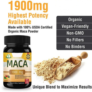 <span class=keywords><strong>100</strong></span>% Capsules naturelles de qualité supérieure Maca Energy Boost Hormonal Balance Suppléments Produits de beauté toniques pour adultes 60 Capsules - Product Image 3
