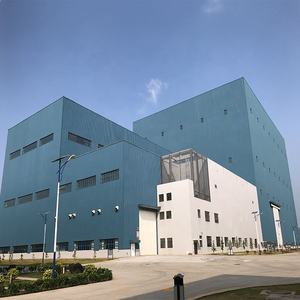 Cinese Prefabbricati Struttura In Acciaio Magazzino Fabbricato Leggera Struttura In Acciaio del Magazzino - Product Image 4