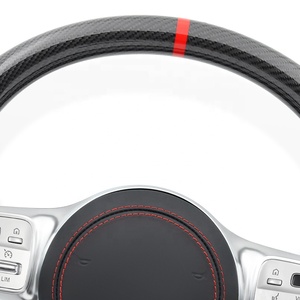 Volant de voiture en fibre de carbone pour Mercedes Benz AMG W205 W212 W213 W221 W222 W204 W166 W463 E63 <span class=keywords><strong>S63</strong></span> C63 G63 GLC <span class=keywords><strong>GLE</strong></span> - Product Image 5