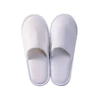 Pantofole per Hotel personalizzabili pantofole in tessuto Non tessuto per Hotel con suola antiscivolo in Eva