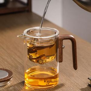 Selección de té, separación de flujo magnético sin varilla de vidrio, filtro de una tecla, resistente al calor de succión taza de té, tetera - Product Image 4