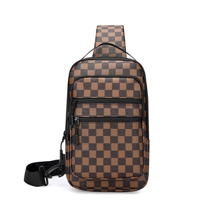 Bolsas de peito masculinas, transversais, de ombro único, com grande capacidade de armazenamento, mochilas multifuncionais, resistentes à água. - Product Image 5