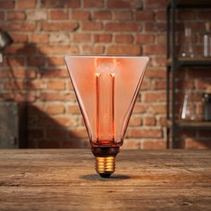 Lampada decorativa a filamento LED Diamond Amber E27 4W 200Lm 1800K 360° Angolo di illuminazione 20000h Durata (F-Bright 2601987) - Product Image 2