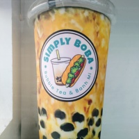 Gobelet géant gonflable personnalisé pour bubble tea / Tasse à café gonflable avec lumière LED pour événement promotionnel / Salon du thé / Centre commercial