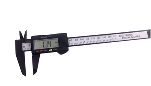 <span class=keywords><strong>Calibrador</strong></span> Digital portátil ABS ligero de fibra de carbono de peso ligero 0-150mm herramientas de medición Estudiante usando <span class=keywords><strong>calibrador</strong></span> Digital barato - Product Image 2