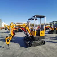 Pengiriman Gratis China 1 Ton Excavator Mini Crawler Impor 2 Ton Harga Excavator Mini