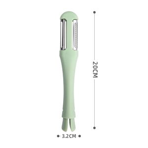 3 in 1 Kitchen Small <b>Fruit</b> Knife <b>Tools</b> Household Multifunctional Dual Head Scraper <b>Fruit</b> Peeler - Product Image 2