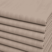 Tissu 100 % polyester gaufré texturé uni teint pour literie et textiles de maison, doux et chaud, 70 GSM, largeur 250 cm, rouleau en gros