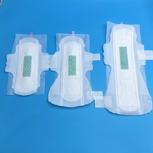 Oem dùng một lần cotton hữu cơ siêu mỏng có cánh thoáng khí nữ tính Băng vệ sinh siêu thấm hút rò rỉ bảo vệ miễn phí ISO9001 - Product Image 2