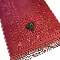 Tapis de prière musulman multifonctionnel intelligent avec compteur de raka' tactile à détection infrarouge, nouveau, cadeau islamique, imperméable