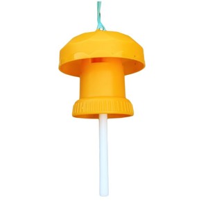 Piège à mouches des fruits avec tubes de leurre, portable, pour le contrôle des insectes dans les bouteilles, usage domestique - Product Image 5