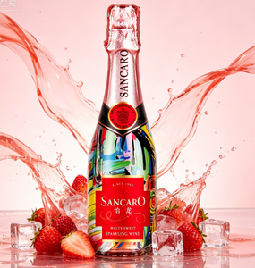 YILONG <span class=keywords><strong>Vino</strong></span> Spumante Rosé di Alta Qualità 750ml Aroma Fruttato Fabbrica Cinese Ordini all'Ingrosso Accetta OEM Confezione Personalizzata - Product Image 1