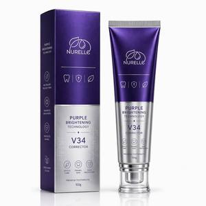 <span class=keywords><strong>Dentifrice</strong></span> blanchissant Premium à logo personnalisé, formule blanchissante, 100g, pour dents sensibles, saveur menthe fraîche - Product Image 1
