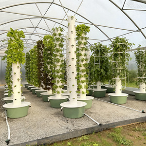 Praktische vertikale Landwirtschaft Hydro ponik Turm für Gemüse Blumen Aeroponik Turm mit Grow Light Growing Hydro ponics System - Product Image 5