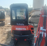 Miniexcavadora Kubota U27 de Segunda Mano en Buen Estado, Marca Japonesa, 2t, Miniexcavadora Kubota U-27 Usada