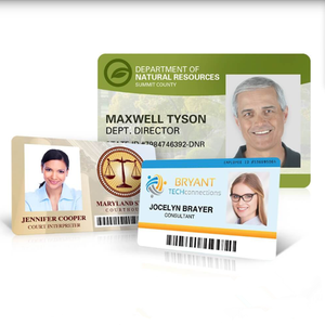 <span class=keywords><strong>Imprimante</strong></span> de cartes PVC simple face IDP Smart 31S, utilise le ruban 659366, machine d'impression d'identification pour cartes plastiques - Product Image 5