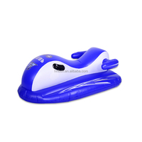 Flotteur de natation gonflable en forme de logo, personnalisable pour enfants, jouet de motocycliste, accessoire de piscine