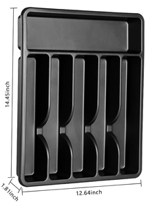 49-Piece Silverware With Organiser Restaurant Flatware Stainless Steel Cutlery <strong>Set</strong> With Kitchen Drawer Organiser Tray - Product Image 3
