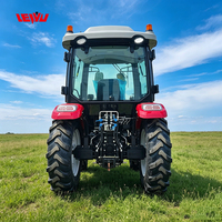 Tractores Agrícolas de 50hp a 100hp, Mini Tractor Agrícola para Jardín, Implementos Completos en Venta